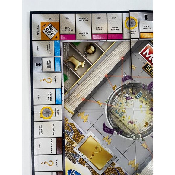 Monopoly Secret Vault Game Board Only Replacement Part Hasbro - Picture 3 of 7